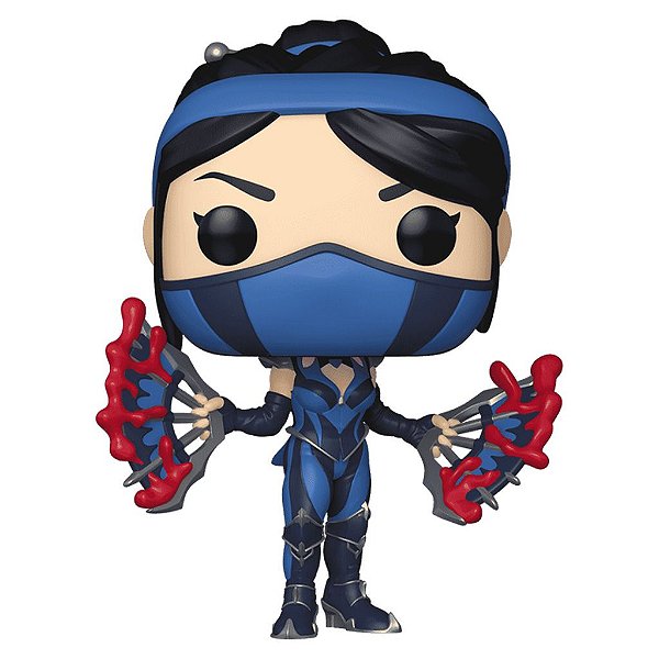 Funko Pop Mortal Kombat - 11 Kitana #1074 Vinil 9,5 cm Oficial Funko