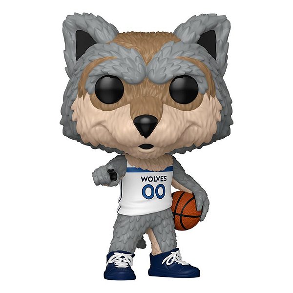 Funko Pop Nba Mascots - Timberwolves Crunch #14 Vinil 9,5 cm Oficial Funko