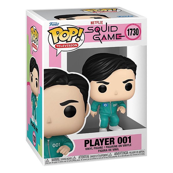 Funko Pop Squid Game - Player 001 (Temporada 3) #1730 Vinil 9,5 cm Oficial Funko