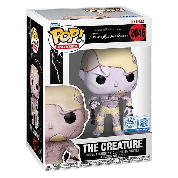 Funko Pop Frankenstein - The Creature #2046 Vinil 9,5 cm Oficial Funko