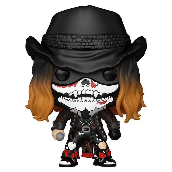 Funko Pop Rocks Rob Zombie Rob - Zombie W/Bandana #490 Vinil 9,5 cm Oficial Funko