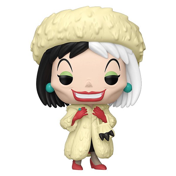 Funko Pop 101 Dalmatians Cruella - De Evil #1663 Vinil 9,5 cm Oficial Funko