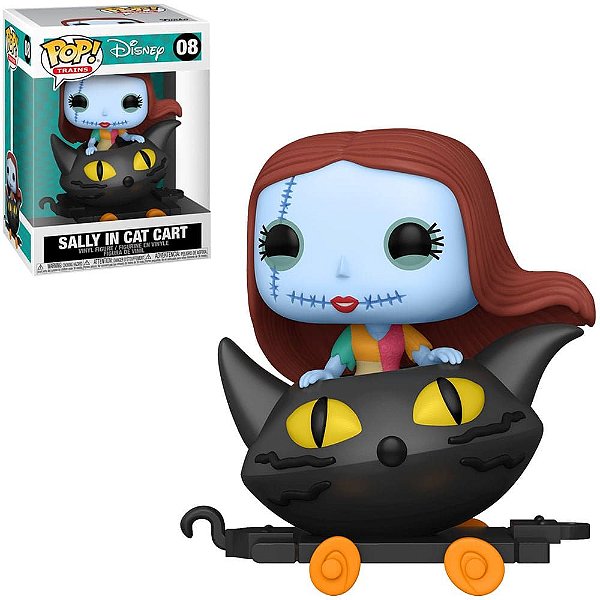 Funko Pop Disney Nbc Sally In - Cat Cart #08 Vinil 9,5 cm Oficial Funko