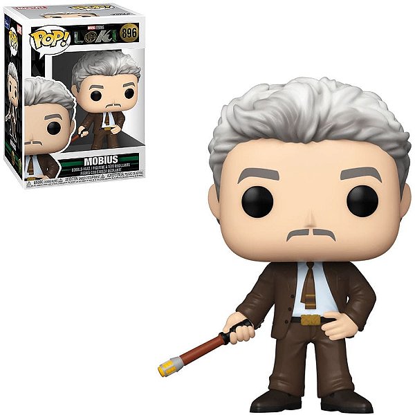 Funko Pop Marvel - Loki Mobius #896 Vinil 9,5 cm Oficial Funko