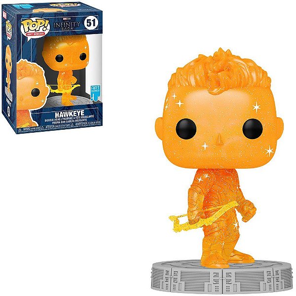 Funko Pop Marvel Art Infinity - Saga Hawkeye #51 Vinil 9,5 cm Oficial Funko