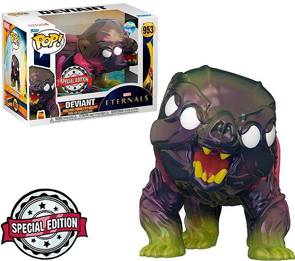 Funko Pop Marvel - Eternals Deviant #953 Vinil 9,5 cm Oficial Funko