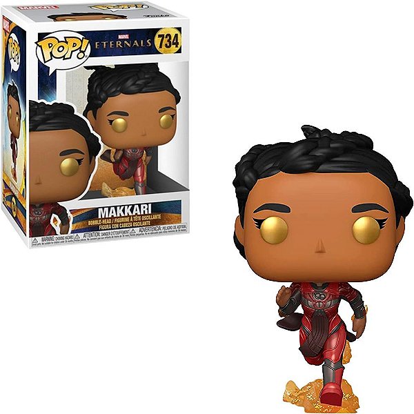 Funko Pop Marvel - Eternals Makkari #734 Vinil 9,5 cm Oficial Funko