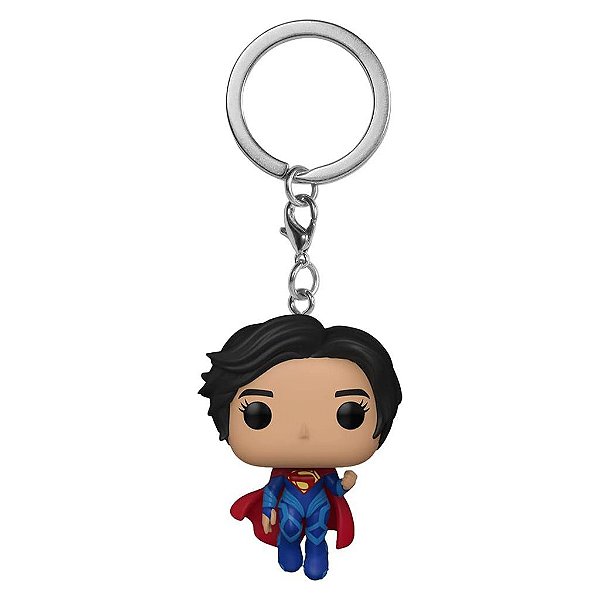 Funko Pop Keychain The Flash - Movie Supergirl #65590 Vinil 9,5 cm Oficial Funko