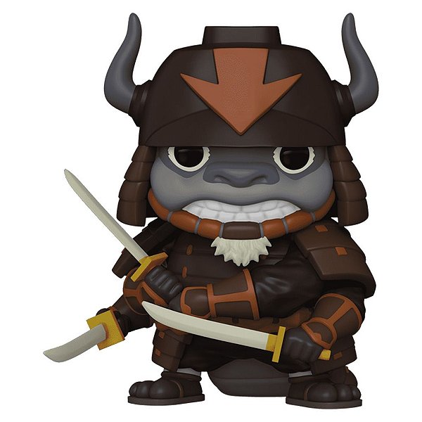 Funko Pop Avatar Appa - Whith Armor #1443 Vinil 9,5 cm Oficial Funko