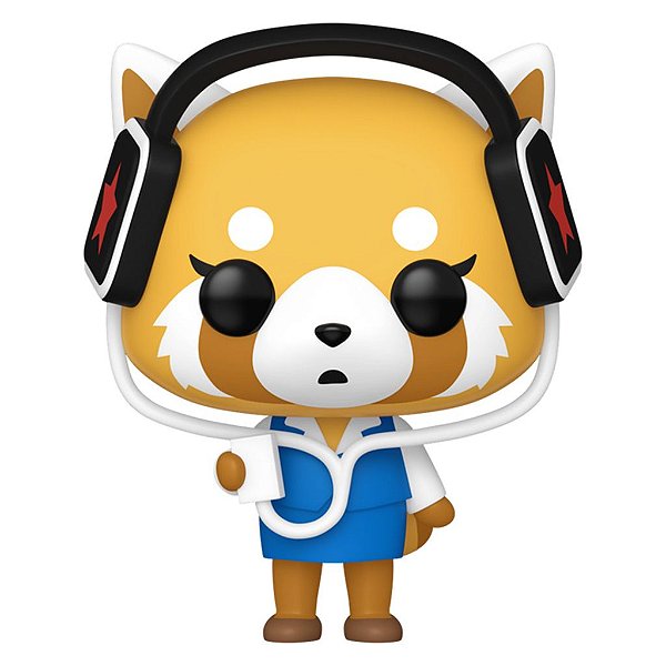 Funko Pop Aggretsuko - Aggretsuko W/Headphones #97 Vinil 9,5 cm Oficial Funko