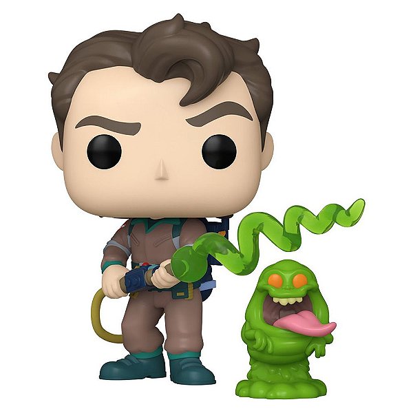 Funko Pop Ghostbusters The Real Venkman - With Slimer #1785 Vinil 9,5 cm Oficial Funko