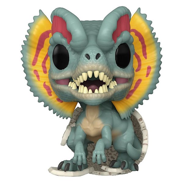 Funko Pop Jurassic Park - Hatchling Dilophosaurus #1718 Vinil 9,5 cm Oficial Funko