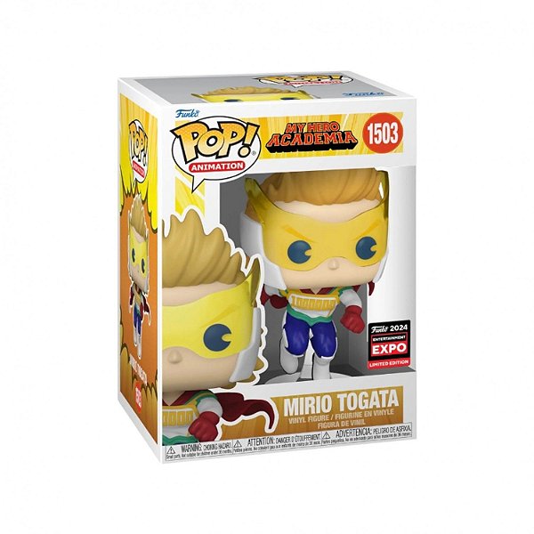 Funko Pop My Hero Academia - Mirio Togata #1503 Vinil 9,5 cm Oficial Funko