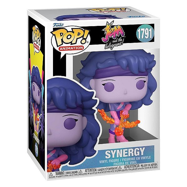Funko Pop Animation Jeam And - Holograms Synergy #1791 Vinil 9,5 cm Oficial Funko