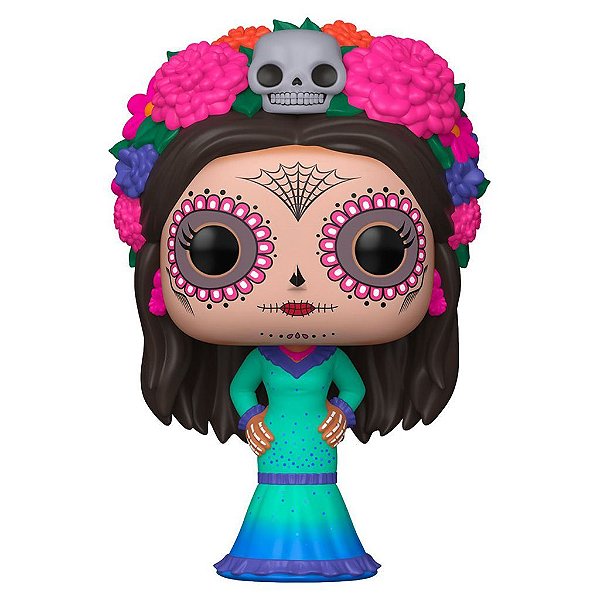 Funko Pop Dia De Los Muertos La - Catrina Azul #101 Vinil 9,5 cm Oficial Funko