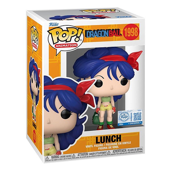 Funko Pop Dragon - Ball Lunch #1998 Vinil 9,5 cm Oficial Funko