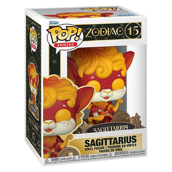 Funko Pop Zodiac - Sagittarius #15 Vinil 9,5 cm Oficial Funko