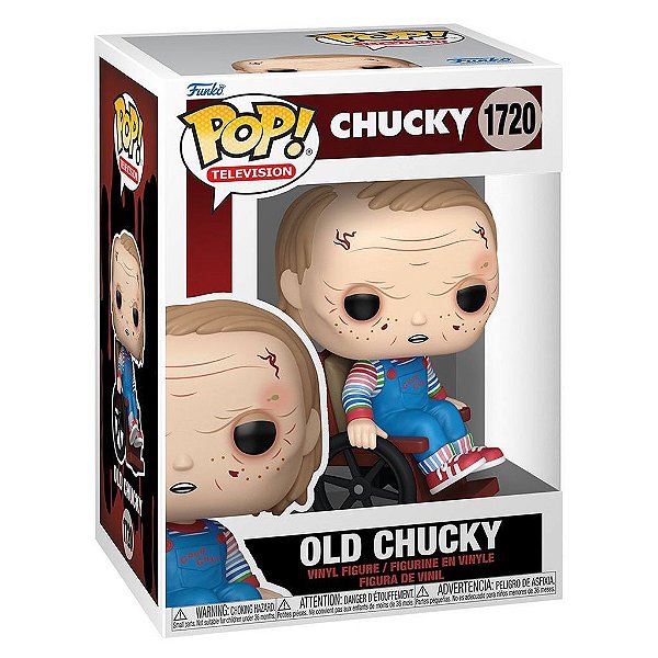 Funko Pop Chucky - Chucky Old #1720 Vinil 9,5 cm Oficial Funko