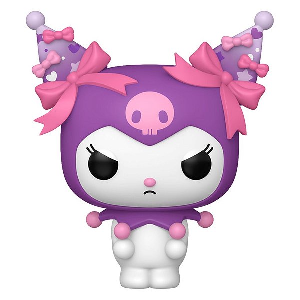 Funko Pop Hello Kitty 20Th - Kuromi Grumpy #119 Vinil 9,5 cm Oficial Funko