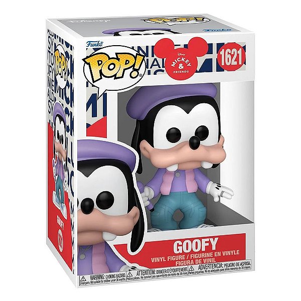 Funko Pop Disney Mickey And - Friends Goofy #1621 Vinil 9,5 cm Oficial Funko