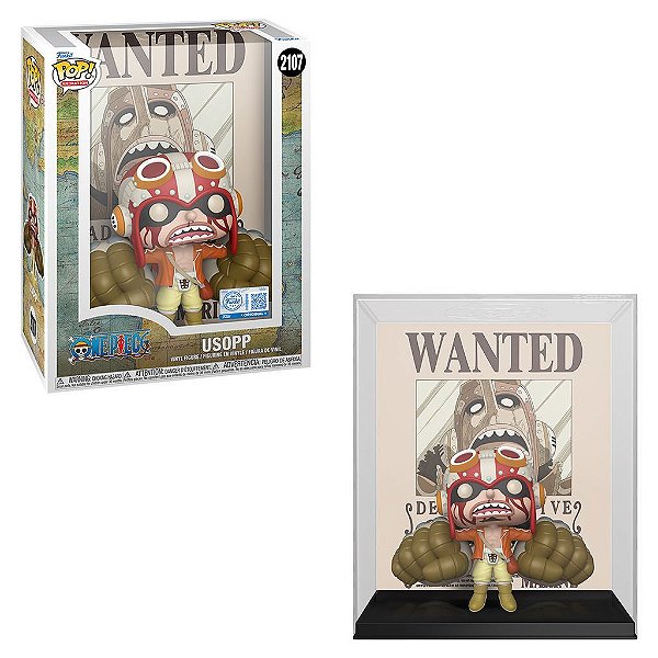Funko Pop One Piece 4 - Usopp 2107 #88184 Vinil 9,5 cm Oficial Funko