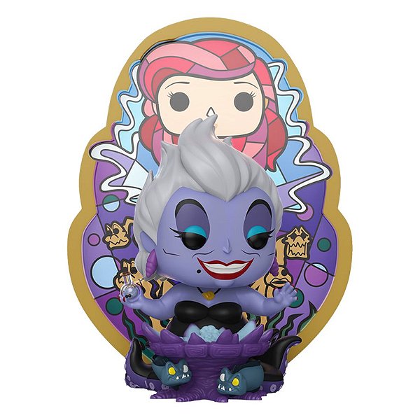 Funko Pop Disney Little Mermaid - Deluxe Ursula #1638 Vinil 9,5 cm Oficial Funko