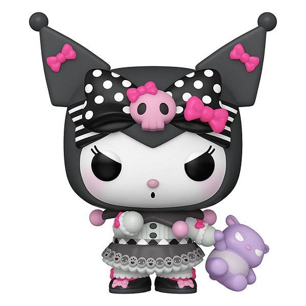 Funko Pop Hello Kitty 20Th - Kuromi W/Toy #115 Vinil 9,5 cm Oficial Funko