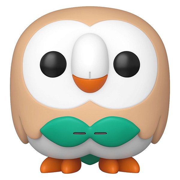 Funko Pop Pokemon - Rowlet (Temporada 7) #1092 Vinil 9,5 cm Oficial Funko