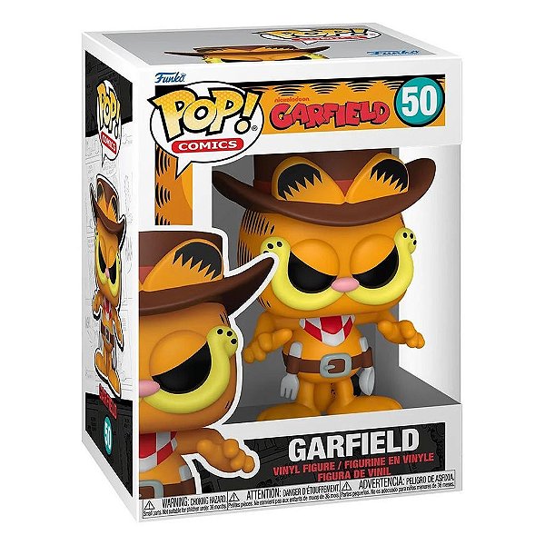 Funko Pop Garfield - Garfield (Temporada 3) #50 Vinil 9,5 cm Oficial Funko