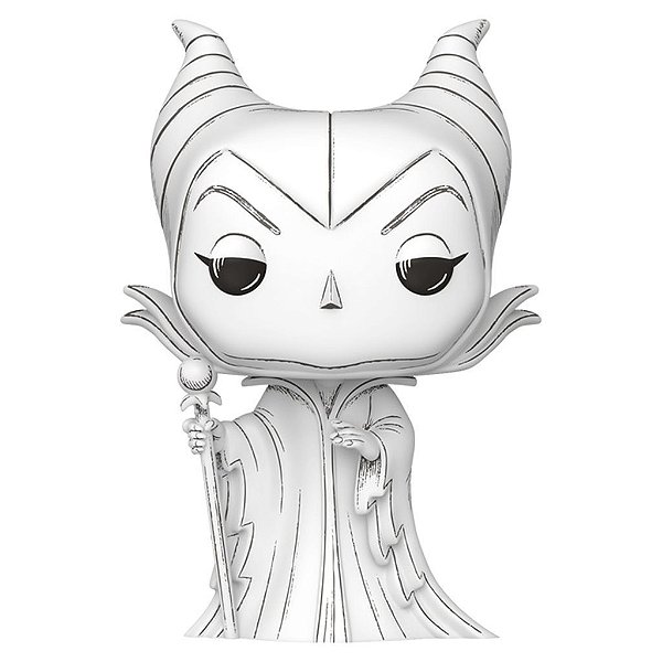 Funko Pop Disney - Sketched Maleficent #1648 Vinil 9,5 cm Oficial Funko