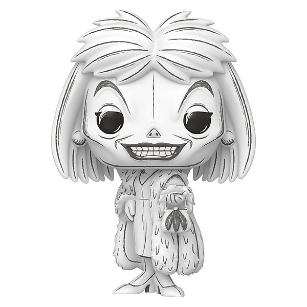 Funko Pop Disney Sketched Cruella - De Vil #1647 Vinil 9,5 cm Oficial Funko