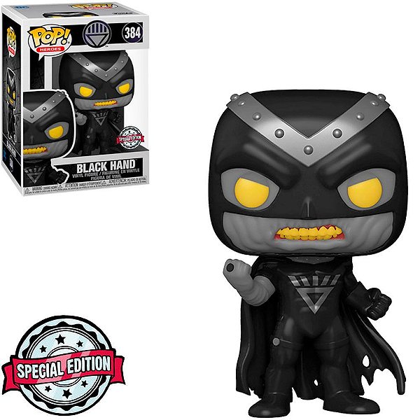 Funko Pop Heroes Dc Green Lantern - Black Hand #384 Vinil 9,5 cm Oficial Funko
