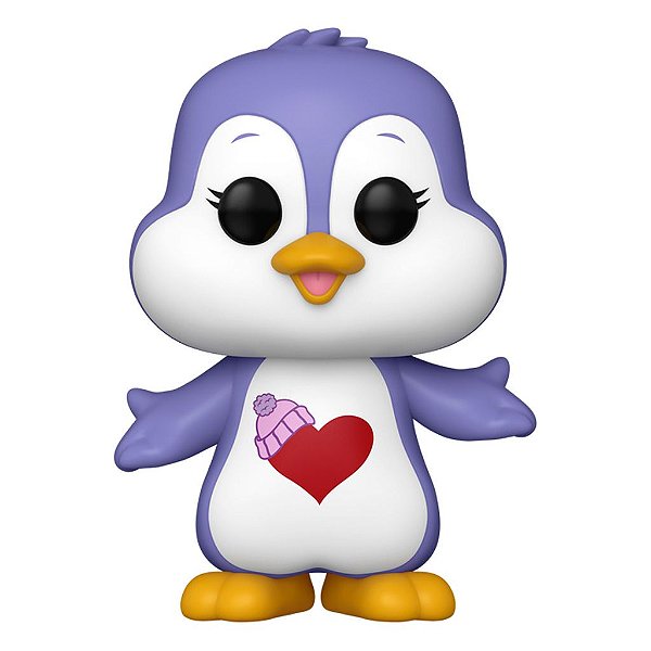 Funko Pop Care Bears Cousins Cozy - Heart Penguin #1803 Vinil 9,5 cm Oficial Funko