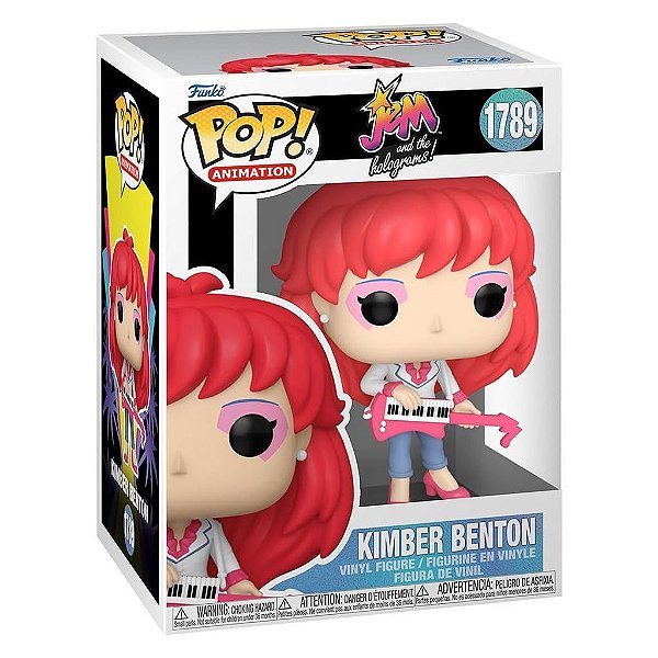 Funko Pop Animation Jeam And Holograms - Kimber Benton #1789 Vinil 9,5 cm Oficial Funko