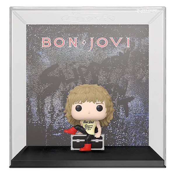 Funko Pop Rocks Albums Bon Jovi Slippery When - Whet 68 #83825 Vinil 9,5 cm Oficial Funko