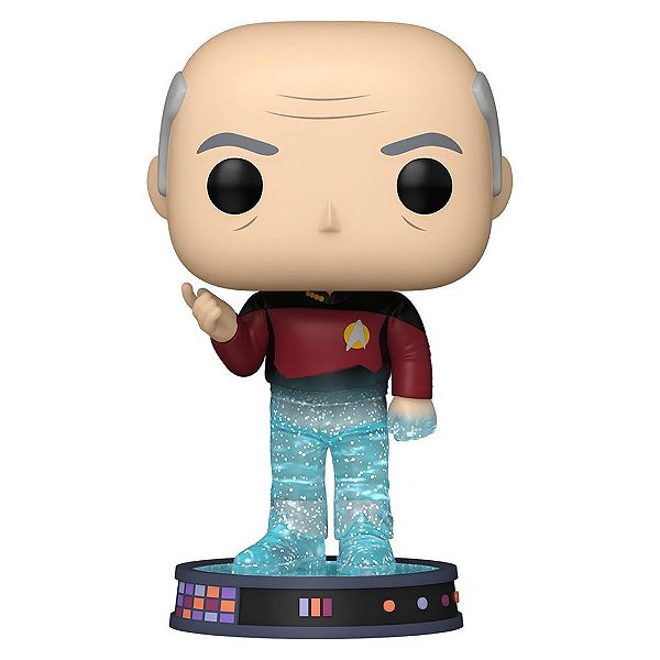 Funko Pop Star Trek Plus - Jean-Luc Picard #1687 Vinil 9,5 cm Oficial Funko
