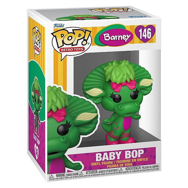 Funko Pop Barney - Baby Bop #146 Vinil 9,5 cm Oficial Funko