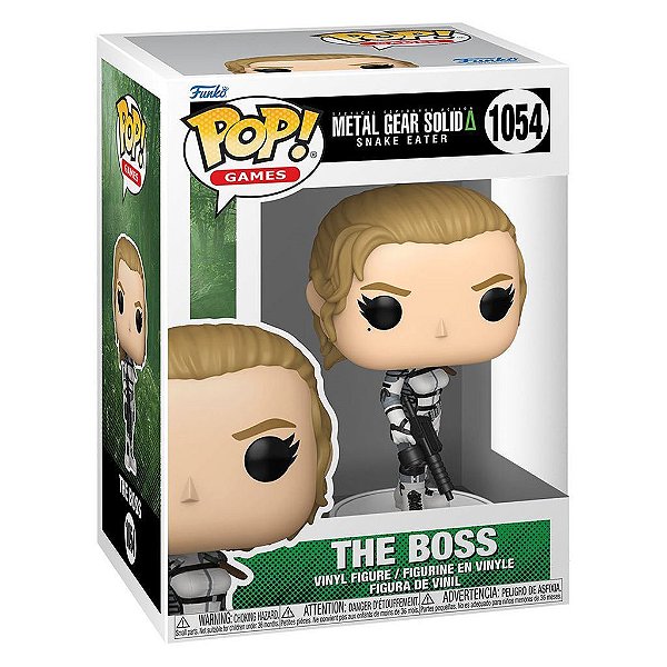 Funko Pop Metal Gear Solid - The Boss #1054 Vinil 9,5 cm Oficial Funko