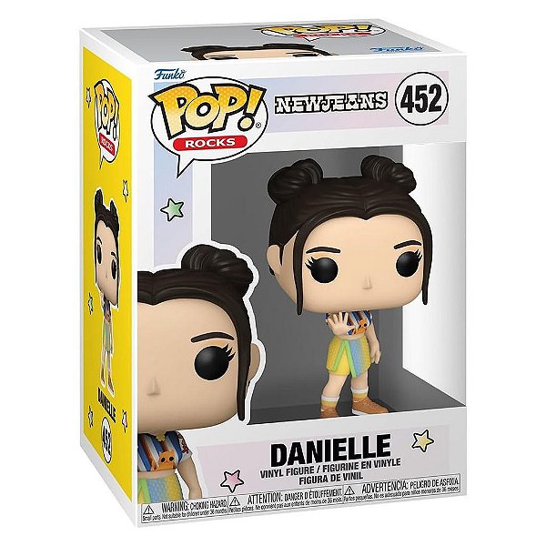 Funko Pop Rocks New - Jeans Danielle #452 Vinil 9,5 cm Oficial Funko