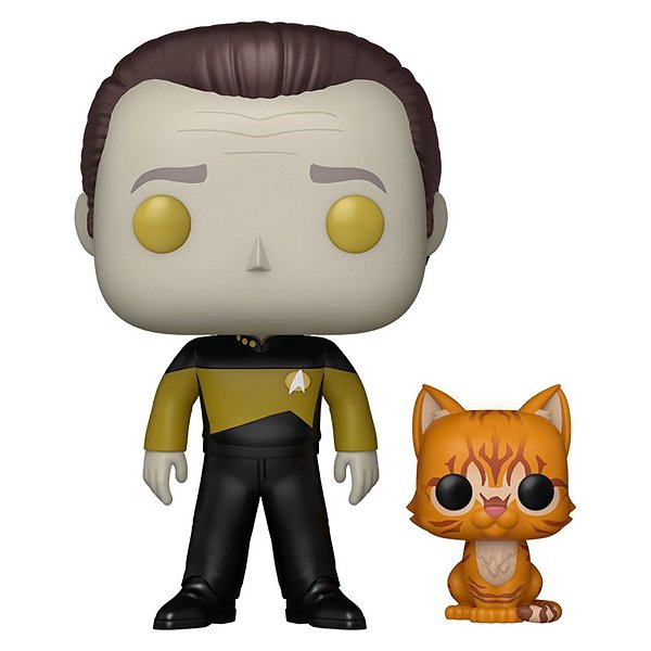 Funko Pop Star Trek Data - With Spot #1755 Vinil 9,5 cm Oficial Funko