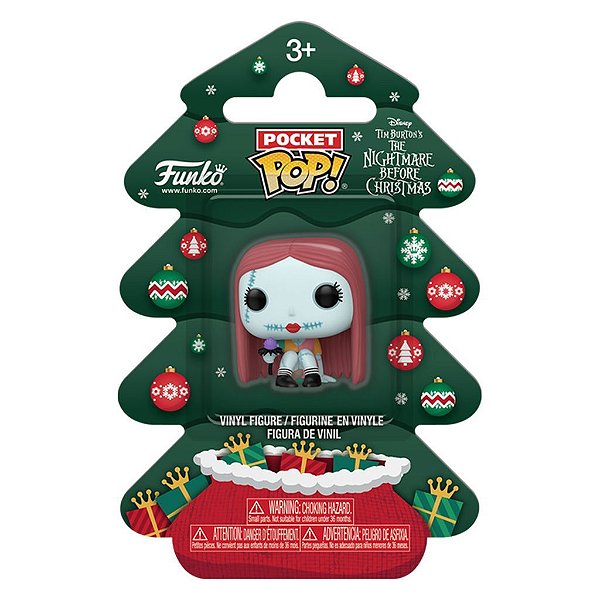 Funko Pop Pocket Holidy - Nbc Sally #86095 Vinil 9,5 cm Oficial Funko