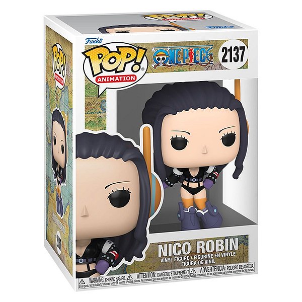 Funko Pop One Piece 12 - Nico Robin #2137 Vinil 9,5 cm Oficial Funko