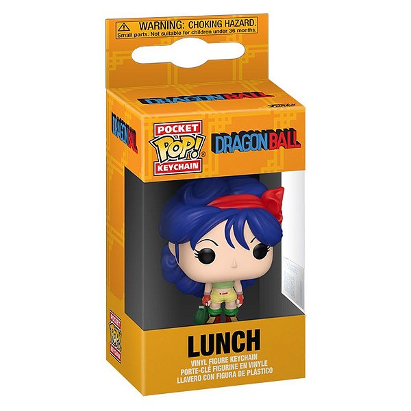 Funko Pop Keychain - Dragonball Lunch #84920 Vinil 9,5 cm Oficial Funko