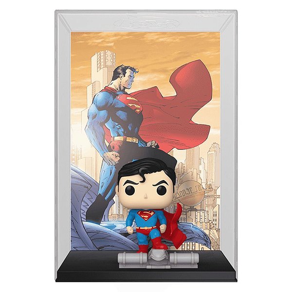 Funko Pop Comic Cover Dc Superman 85Th - Superman 20 #84431 Vinil 9,5 cm Oficial Funko