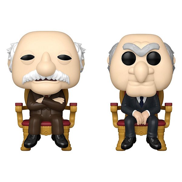 Funko Pop Muppets Waldorf & - Statler 2Pack #88405 Vinil 9,5 cm Oficial Funko