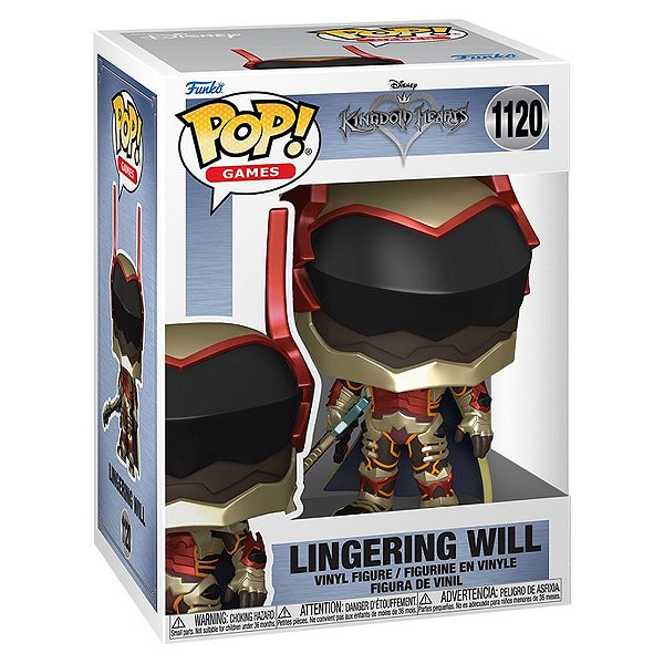 Funko Pop Kingdom Hearts - Lingering Will #1120 Vinil 9,5 cm Oficial Funko