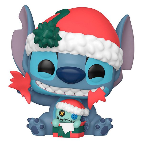 Funko Pop Disney Lilo Stitch Stitch - Unwrapping Gift #1522 Vinil 9,5 cm Oficial Funko
