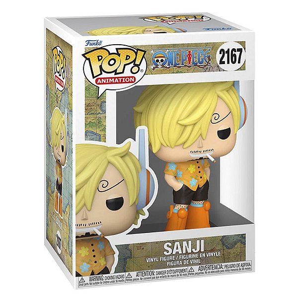 Funko Pop One Piece - 12 Sanji #2167 Vinil 9,5 cm Oficial Funko