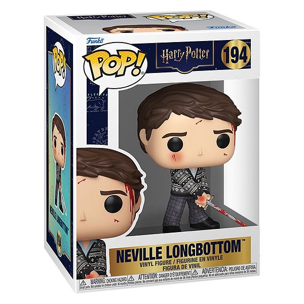 Funko Pop Harry Potter 20 - Neville Longbottom #194 Vinil 9,5 cm Oficial Funko