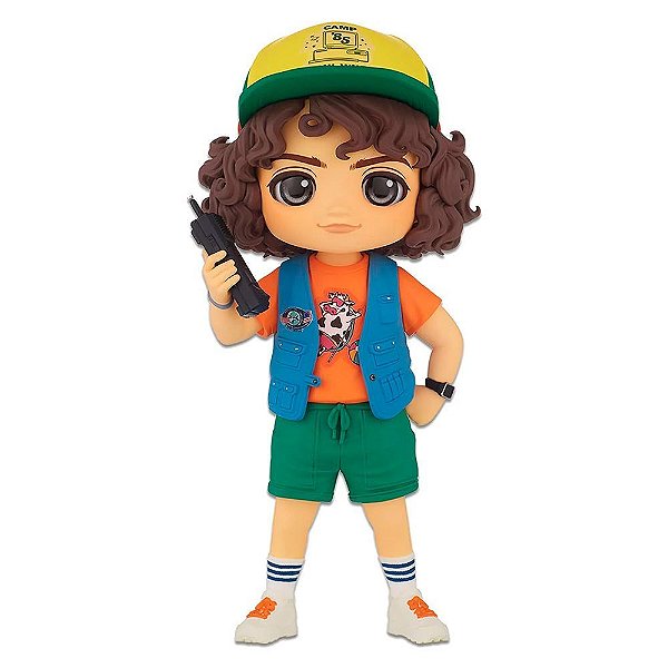 Action Figure Banpresto Stranger Things Dustin Q Posket 14 cm Oficial